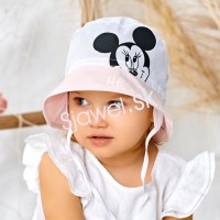 Detské čiapky - klobúčiky - letné - dievčenské - model - 4/384 - 48 cm